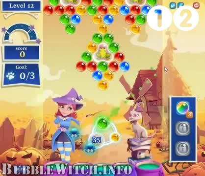 Bubble Witch 2 Saga : Level 12 – Videos, Cheats, Tips and Tricks