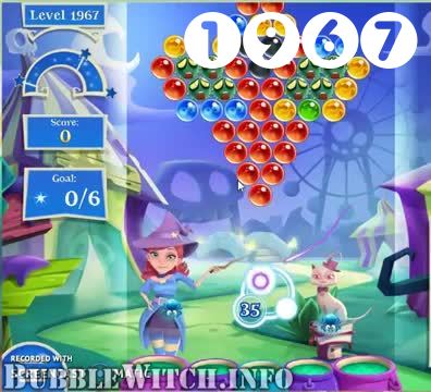 Bubble Witch 2 Saga : Level 1967 – Videos, Cheats, Tips and Tricks