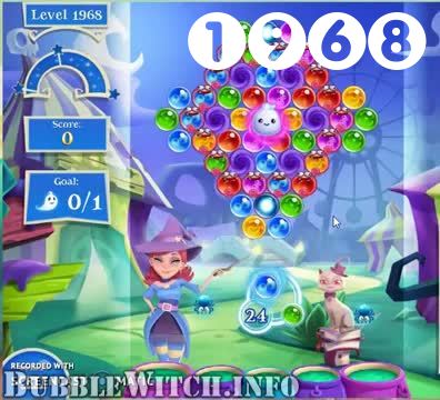 Bubble Witch 2 Saga : Level 1968 – Videos, Cheats, Tips and Tricks