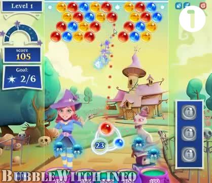 Bubble Witch 2 Saga : Level 1 – Videos, Cheats, Tips and Tricks