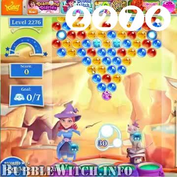 Bubble Witch 2 Saga : Level 2276 – Videos, Cheats, Tips and Tricks