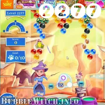 Bubble Witch 2 Saga : Level 2277 – Videos, Cheats, Tips and Tricks