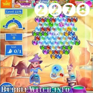 Bubble Witch 2 Saga : Level 2278 – Videos, Cheats, Tips and Tricks