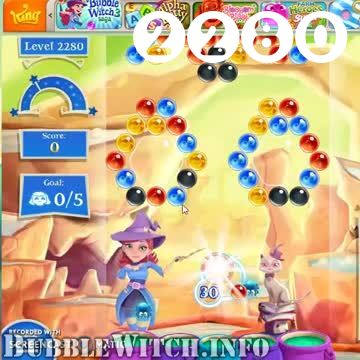 Bubble Witch 2 Saga : Level 2280 – Videos, Cheats, Tips and Tricks