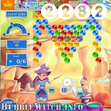 Bubble Witch 2 Saga : Level 2282 – Videos, Cheats, Tips and Tricks