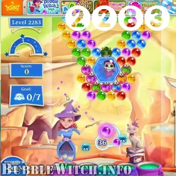 Bubble Witch 2 Saga : Level 2283 – Videos, Cheats, Tips and Tricks