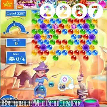 Bubble Witch 2 Saga : Level 2287 – Videos, Cheats, Tips and Tricks