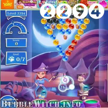 Bubble Witch 2 Saga : Level 2294 – Videos, Cheats, Tips and Tricks