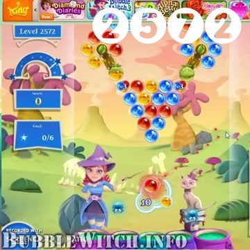 Bubble Witch 2 Saga : Level 2572 – Videos, Cheats, Tips and Tricks
