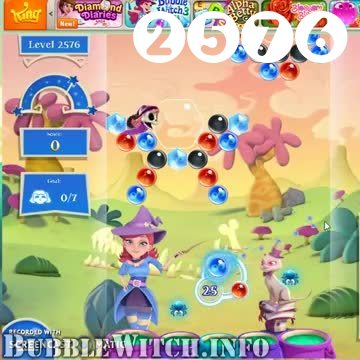Bubble Witch 2 Saga : Level 2576 – Videos, Cheats, Tips and Tricks