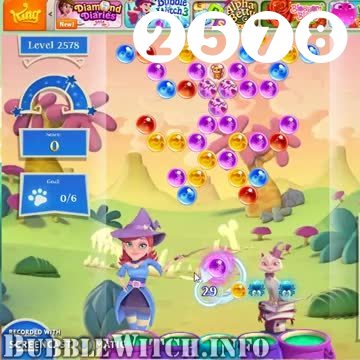 Bubble Witch 2 Saga : Level 2578 – Videos, Cheats, Tips and Tricks