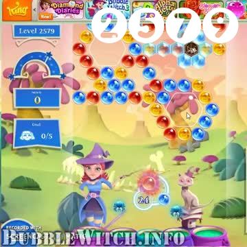 Bubble Witch 2 Saga : Level 2579 – Videos, Cheats, Tips and Tricks