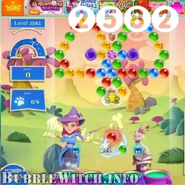 Bubble Witch 2 Saga : Level 2582 – Videos, Cheats, Tips and Tricks