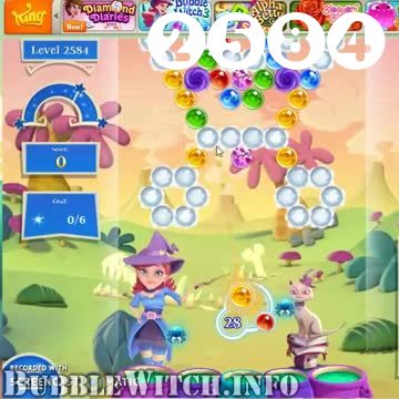 Bubble Witch 2 Saga : Level 2584 – Videos, Cheats, Tips and Tricks