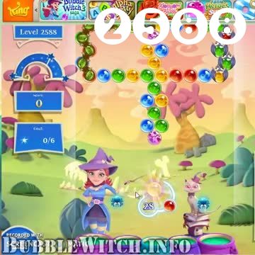 Bubble Witch 2 Saga : Level 2588 – Videos, Cheats, Tips and Tricks
