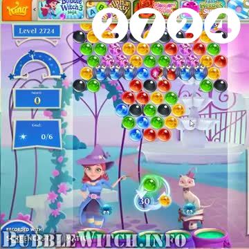 Bubble Witch 2 Saga : Level 2724 – Videos, Cheats, Tips and Tricks