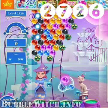 Bubble Witch 2 Saga : Level 2726 – Videos, Cheats, Tips and Tricks