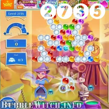 Bubble Witch 2 Saga : Level 2735 – Videos, Cheats, Tips and Tricks