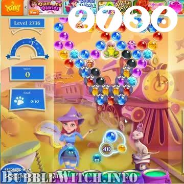 Bubble Witch 2 Saga : Level 2736 – Videos, Cheats, Tips and Tricks