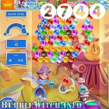 Bubble Witch 2 Saga : Level 2744 – Videos, Cheats, Tips and Tricks