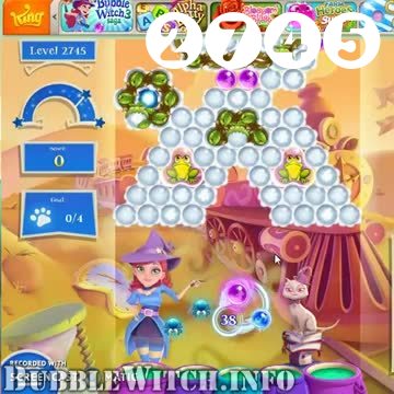Bubble Witch 2 Saga : Level 2745 – Videos, Cheats, Tips and Tricks