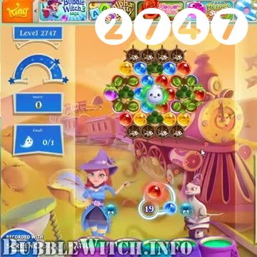 Bubble Witch 2 Saga : Level 2747 – Videos, Cheats, Tips and Tricks