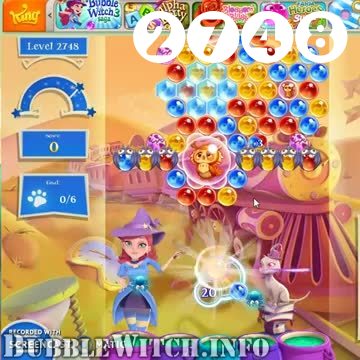 Bubble Witch 2 Saga : Level 2748 – Videos, Cheats, Tips and Tricks