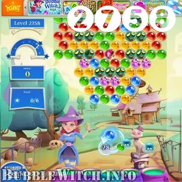 Bubble Witch 2 Saga : Level 2758 – Videos, Cheats, Tips and Tricks