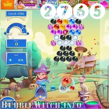 Bubble Witch 2 Saga : Level 2765 – Videos, Cheats, Tips and Tricks