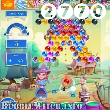 Bubble Witch 2 Saga : Level 2770 – Videos, Cheats, Tips and Tricks