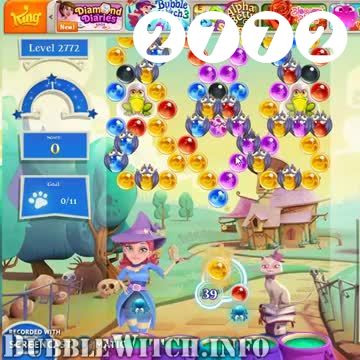 Bubble Witch 2 Saga : Level 2772 – Videos, Cheats, Tips and Tricks