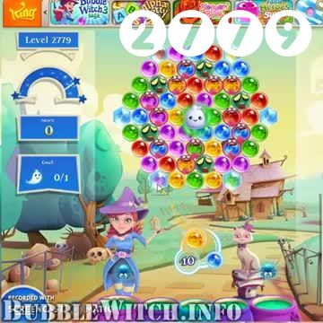 Bubble Witch 2 Saga : Level 2779 – Videos, Cheats, Tips and Tricks