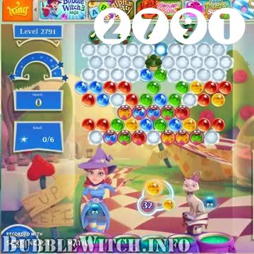 Bubble Witch 2 Saga : Level 2791 – Videos, Cheats, Tips and Tricks
