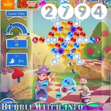 Bubble Witch 2 Saga : Level 2794 – Videos, Cheats, Tips and Tricks