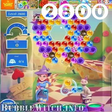 Bubble Witch 2 Saga : Level 2800 – Videos, Cheats, Tips and Tricks