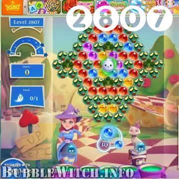 Bubble Witch 2 Saga : Level 2807 – Videos, Cheats, Tips and Tricks