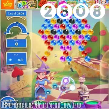 Bubble Witch 2 Saga : Level 2808 – Videos, Cheats, Tips and Tricks
