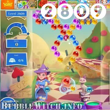 Bubble Witch 2 Saga : Level 2809 – Videos, Cheats, Tips and Tricks