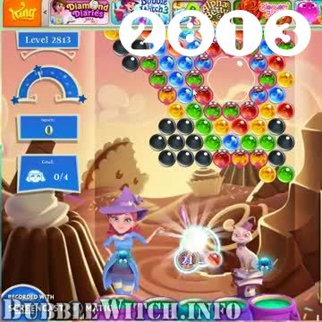 Bubble Witch 2 Saga : Level 2813 – Videos, Cheats, Tips and Tricks