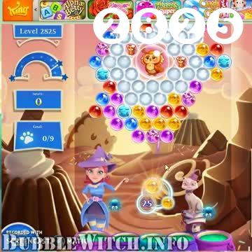 Bubble Witch 2 Saga : Level 2825 – Videos, Cheats, Tips and Tricks