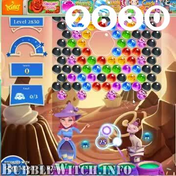 Bubble Witch 2 Saga : Level 2830 – Videos, Cheats, Tips and Tricks