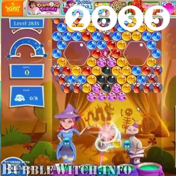 Bubble Witch 2 Saga : Level 2835 – Videos, Cheats, Tips and Tricks