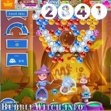 Bubble Witch 2 Saga : Level 2841 – Videos, Cheats, Tips and Tricks