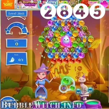 Bubble Witch 2 Saga : Level 2845 – Videos, Cheats, Tips and Tricks