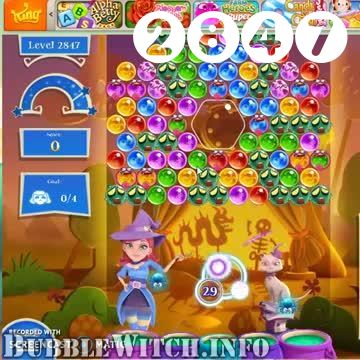 Bubble Witch 2 Saga : Level 2847 – Videos, Cheats, Tips and Tricks