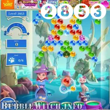 Bubble Witch 2 Saga : Level 2853 – Videos, Cheats, Tips and Tricks