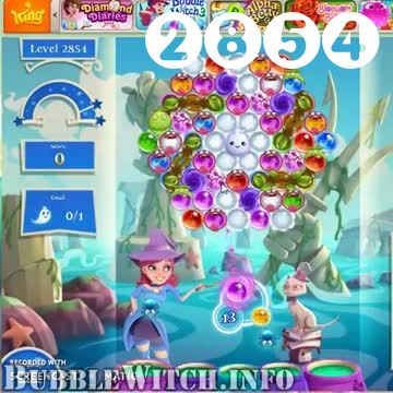 Bubble Witch 2 Saga : Level 2854 – Videos, Cheats, Tips and Tricks
