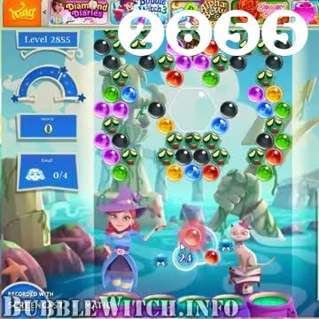 Bubble Witch 2 Saga : Level 2855 – Videos, Cheats, Tips and Tricks