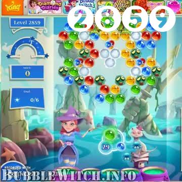 Bubble Witch 2 Saga : Level 2859 – Videos, Cheats, Tips and Tricks
