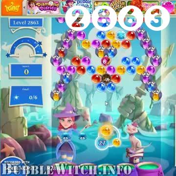 Bubble Witch 2 Saga : Level 2863 – Videos, Cheats, Tips and Tricks